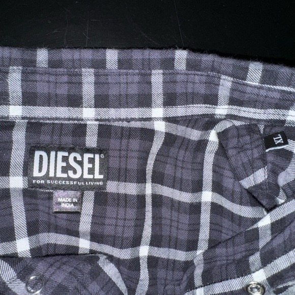 Diesel Flannel xl button down - Picture 2 of 3